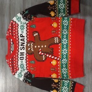 Ugly Christmas sweater ginger bread man